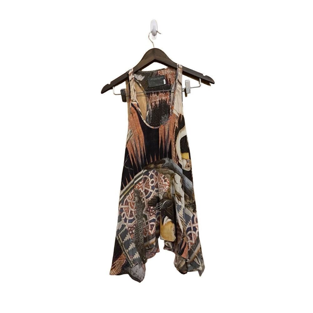 All Saints 100% Silk Tank Top Women 8